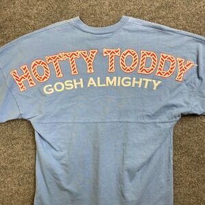 Ole Miss Rebels Shirt Women's XS  Hotty Toddy Gosh Almighty Spirit Jersey*